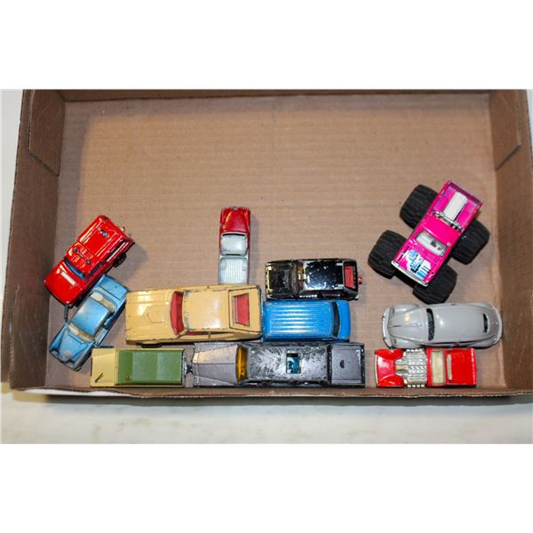 VINTAGE 1970'S DIECAST CARS, MADE IN
