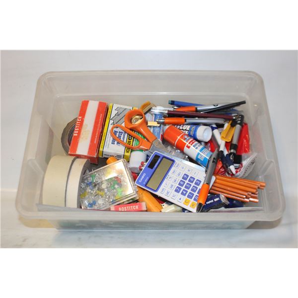 LARGE LOT OF OFFICE SUPPLIES
