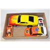 Image 1 : 4 RACE CARS, TIDE RACE CAR IS ERTL BRAND