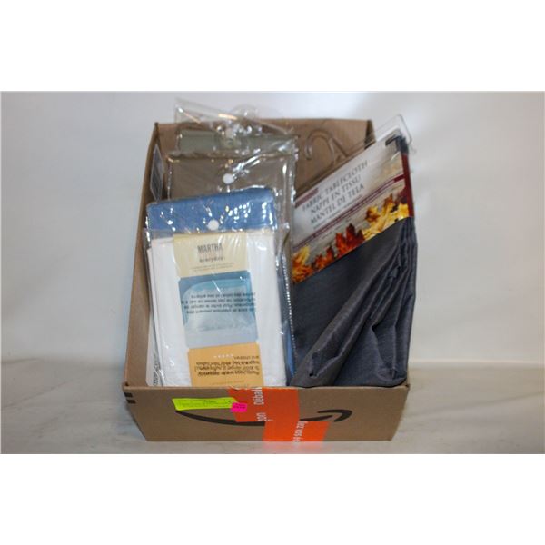 NEW 3 SETS OF PILLOWCASES/SHAM & TABLECLOTH