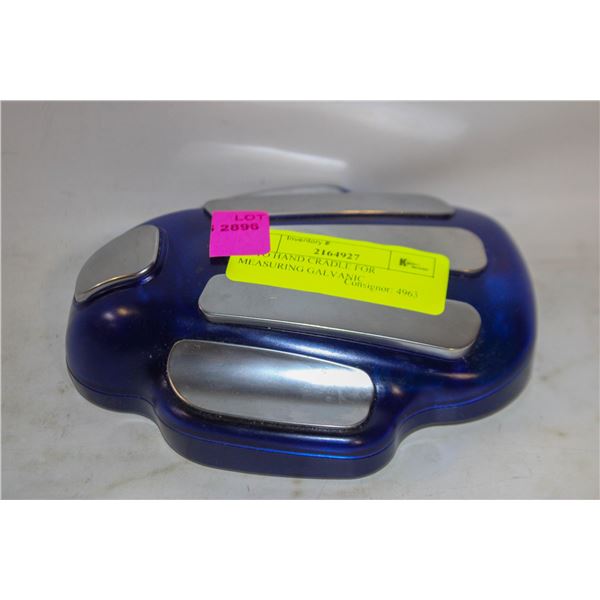 ZYTO HAND CRADLE FOR MEASURING GALVANIC