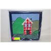 Image 1 : NEW HOME-MADE LAP QUILT, HOUSES, 34"X36"