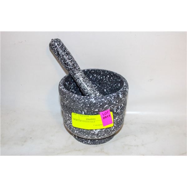 MORTAR AND PESTLE