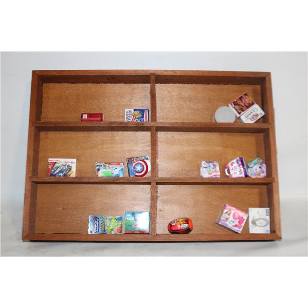 ESTATE MINI BRANDS ON WOODEN TRAY