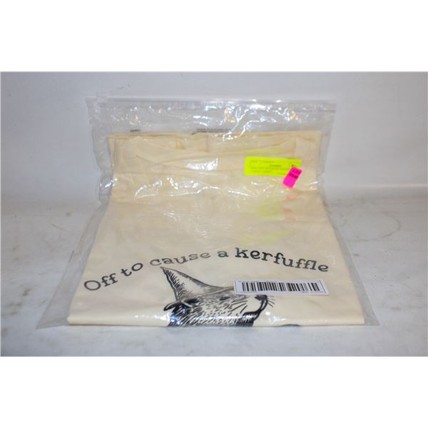 NEW “OFF TO CAUSE A KERFUFFLE” T-SHIRT LADIES