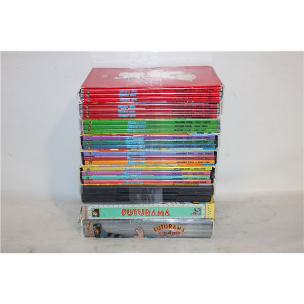 FAMILY GUY AND FUTURAMA DVD COLLECTION