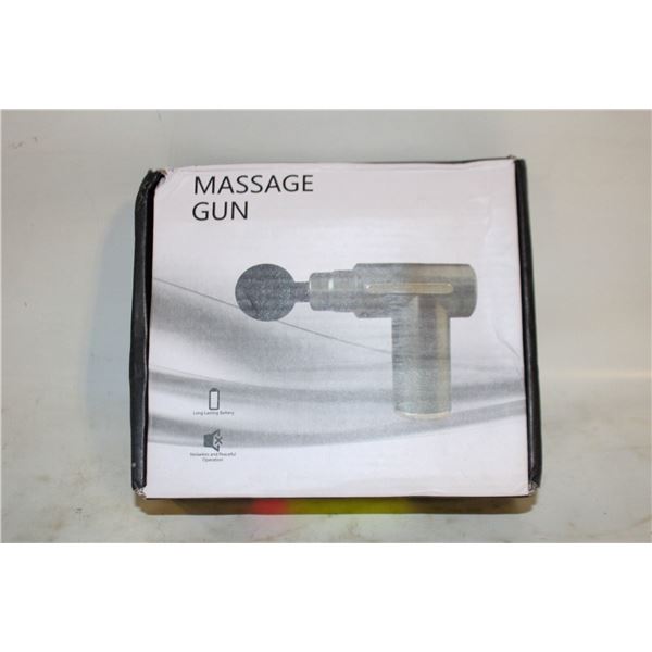 NEW 6PCS PORTABLE MASSAGE GUN SET WITH LED TOUCH