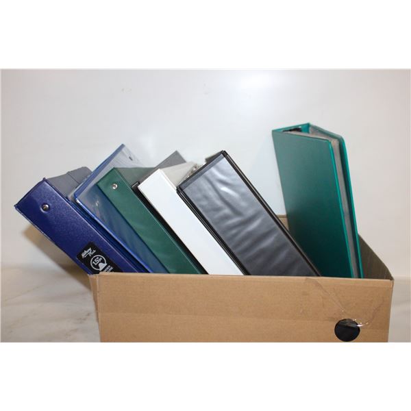 BINDERS SPORTS CARDS