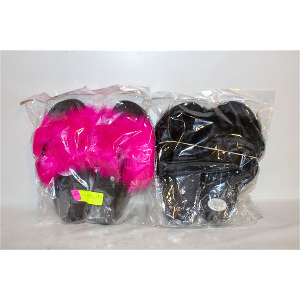 NEW WOMEN'S SLIPPERS (2) SIZE 7
