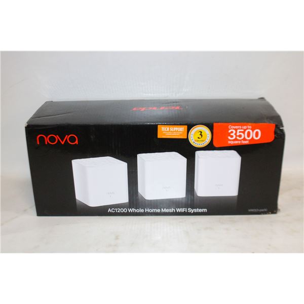 NOVA TENDA WHOLE HOUSE WIFI SYSTEM AC1200