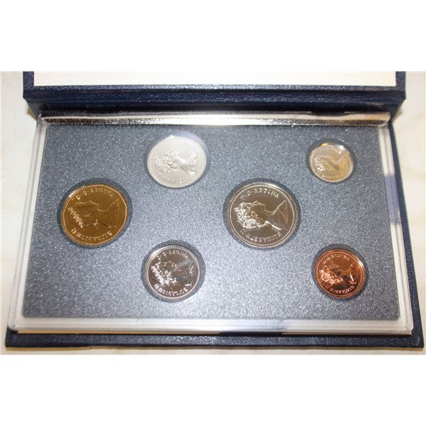 1989 UNCIRCULATED 6 COIN SPECIMEN SET