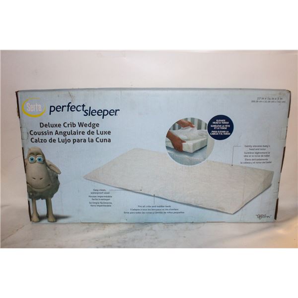 NEW SERTA DELUXE CRIB WEDGE