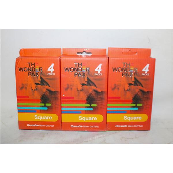 3 BOX THE WONDER PAX 4 PACKS