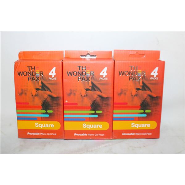 3 BOX THE WONDER PAX 4 PACKS