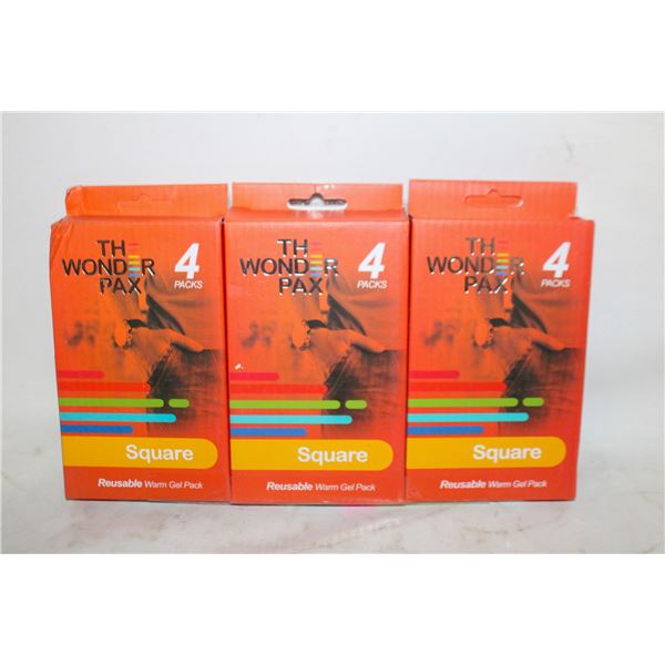 3 BOX THE WONDER PAX 4 PACKS