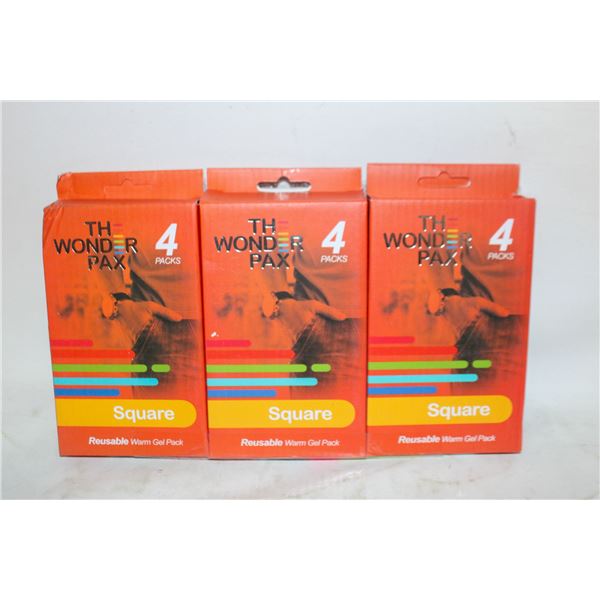 3 BOX THE WONDER PAX 4 PACKS