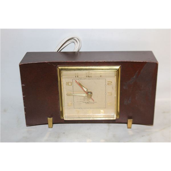VINTAGE WESTCLOC ELECTRIC CLOCK