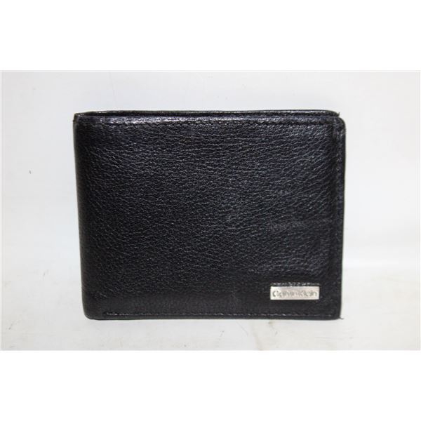 MENS CALVIN KELIN GENUINE LEATHER WALLET