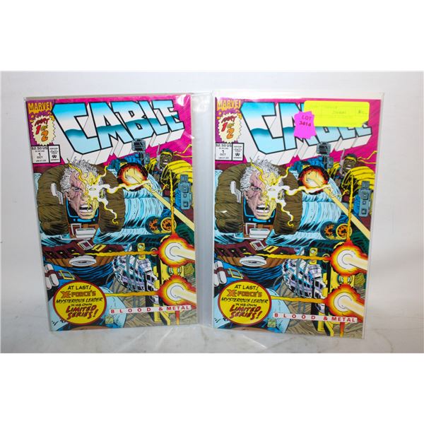 LOT OF 2 CABLE #1 ISSUES