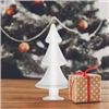 Image 1 : NEW EXCEART WHITE FOAM BUBBLE CHRISTMAS TREE 15.7"