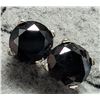 Image 1 : 14K NATURAL BLACK DIAMOND (0.86CT) EARRINGS