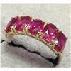 Image 1 : 10K (2G) LAB RUBY (3CT) RING SIZE 7