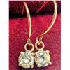 Image 1 : 10K 0.54G NATURAL DIAMOND (0.2CT) EARRINGS