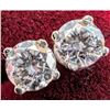 Image 2 : 14K, 1.7CT LAB DIAMOND, 2.14G EARRINGS