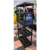 Image 1 : PLASTIC SHELVING 6 TIER UNIT