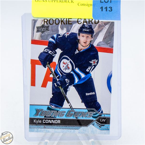 KYLE CONNOR ROOKIE YOUNG GUNS UPPERDECK