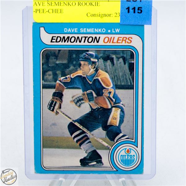 DAVE SEMENKO ROOKIE O-PEE-CHEE