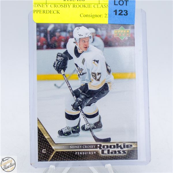 SIDNEY CROSBY ROOKIE CLASS UPPERDECK