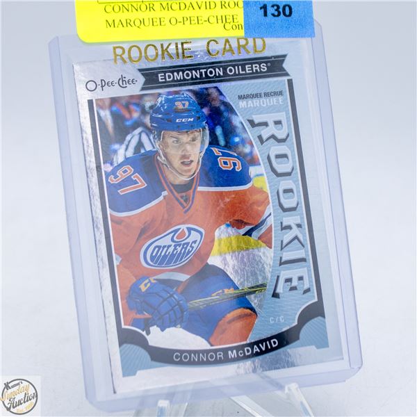 CONNOR MCDAVID ROOKIE MARQUEE O-PEE-CHEE