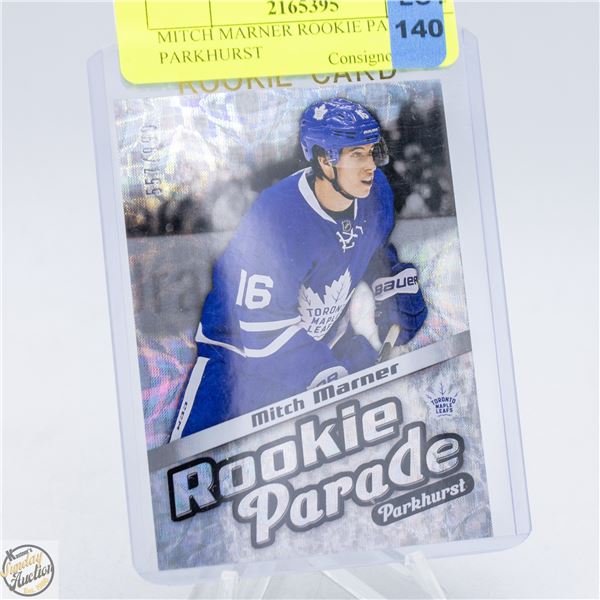 MITCH MARNER ROOKIE PARADE PARKHURST