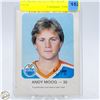 Image 1 : ANDY MOOG PRINTED SIGNATURE OILER GOALIE