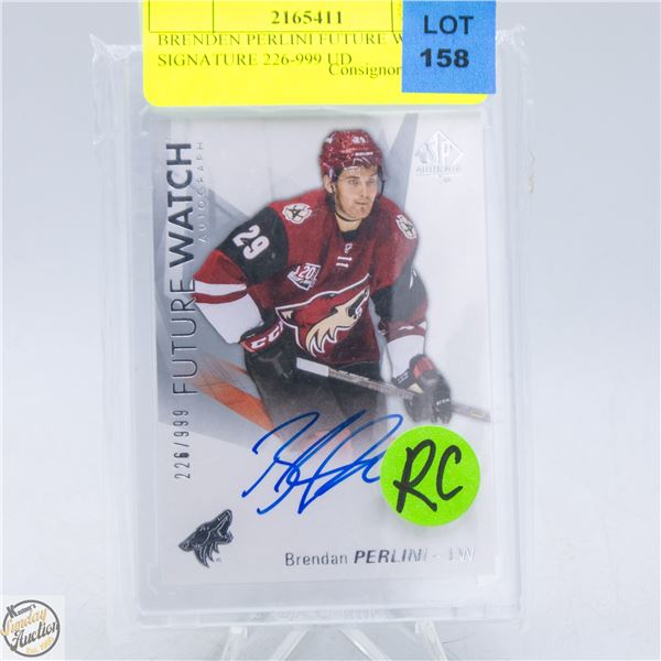 BRENDEN PERLINI FUTURE WATCH SIGNATURE 226/999 UD
