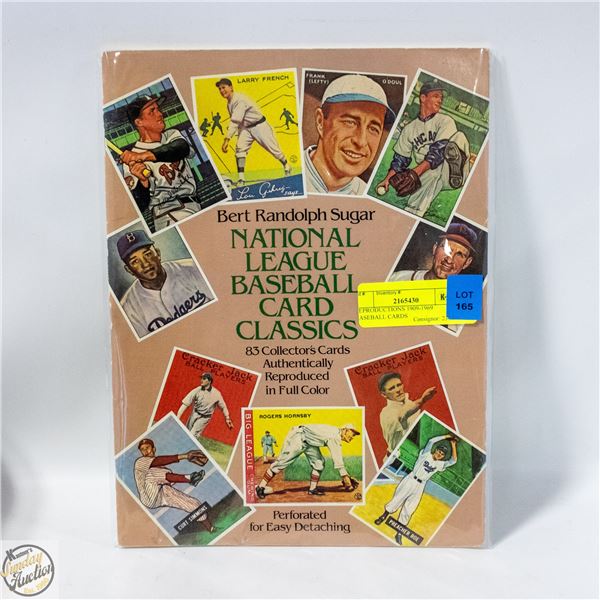 REPRODUCTIONS 1909-1969 BASEBALL CARDS