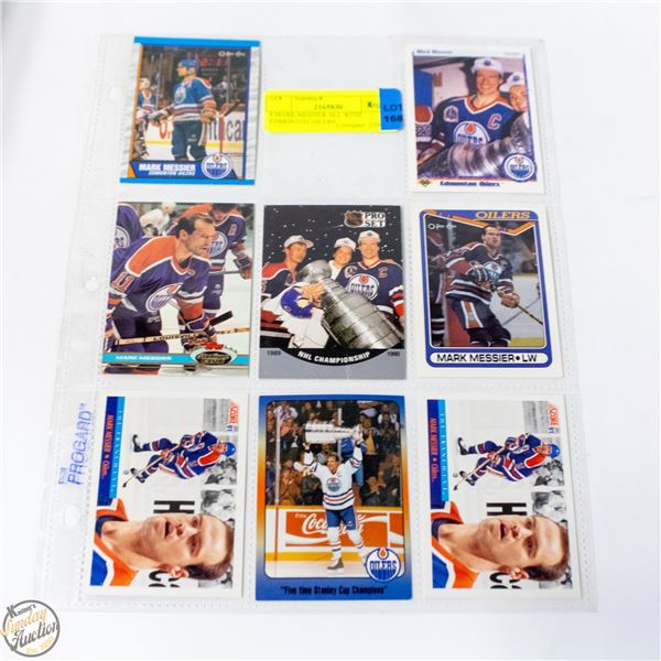 8 MARK MESSIER ALL WITH EDMONTON OILERS