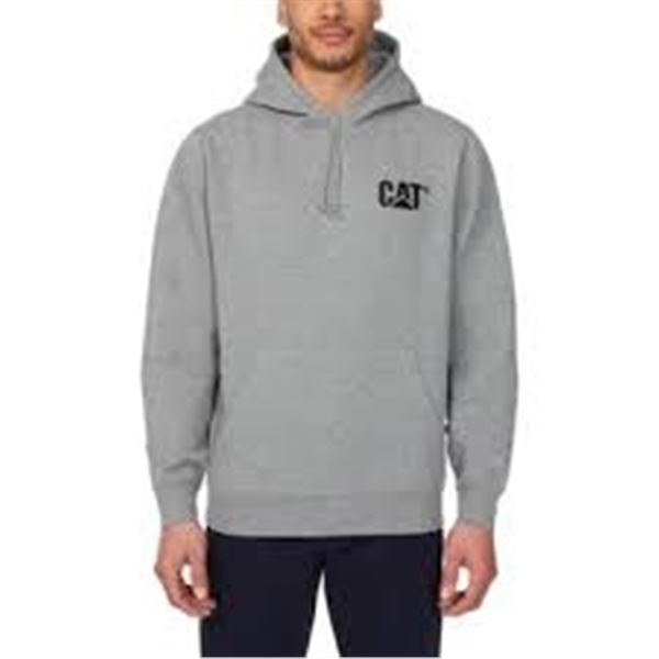 NEW CAT HOODIE GREY MEDIUM