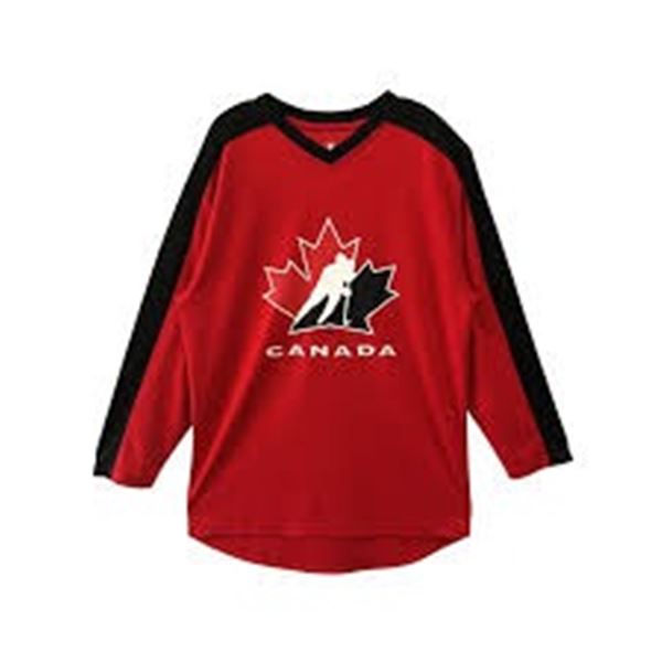 NEW TEAM CANADA JERSEY RED XL