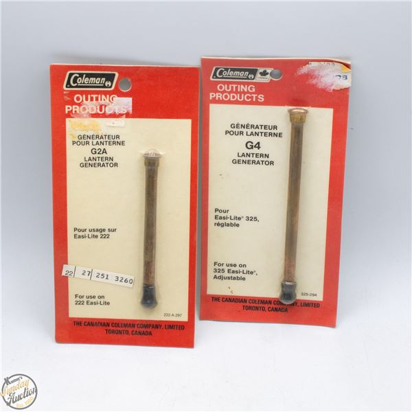 VINTAGE SEALED (X2) COLEMAN