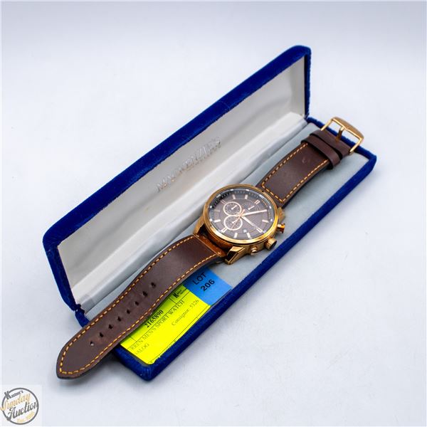 CURREN MEN'S SPORT WATCH ANALOG