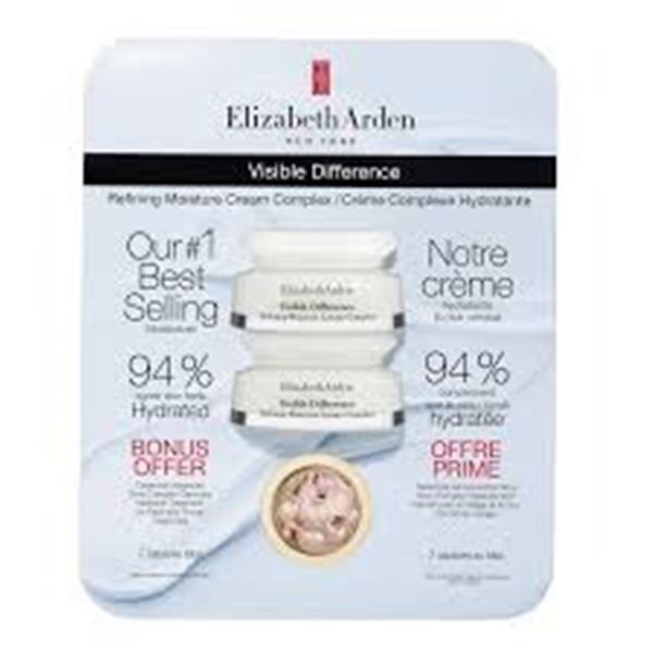 2 X 75ML ELIZABETH ARDEN REFINING MOISTURE CREAM