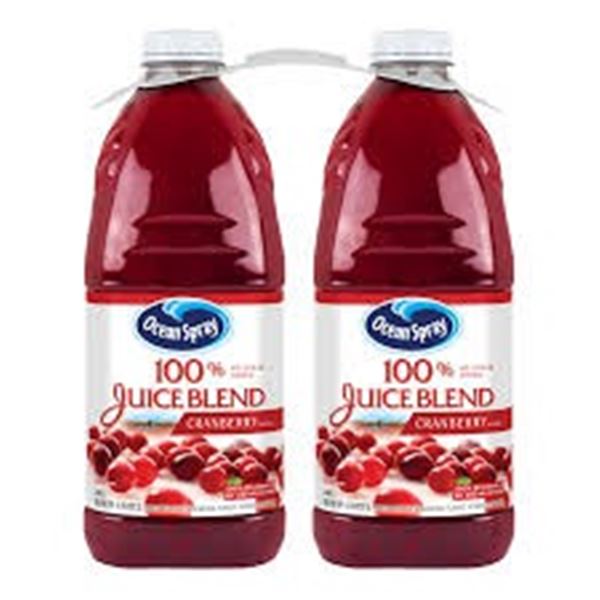 2 X 2.84L OCEAN SPRAY CRANBERRY JUICE