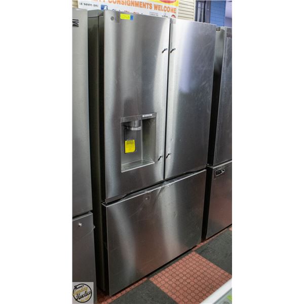 S+D LG FRENCH DOOR REFRIGERATOR H-70.5" W-28" L-36