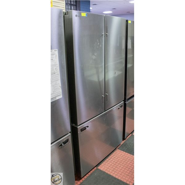 S+D LG REFRIGERATOR FRENCH DOOR H-70" W-35" L-36"