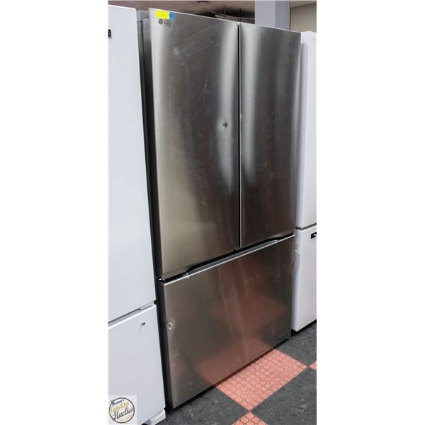 S+D LG FRENCH DOOR REFRIGERATOR H-70" W-27" L-36"