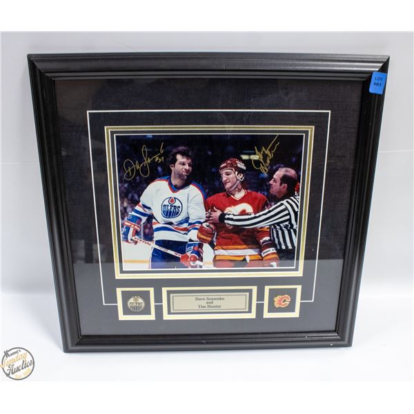 UNAUTHENTICATED DUAL SIGNED DAVE SEMENKO TIM