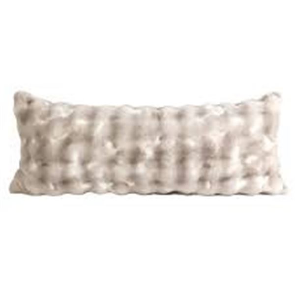 HOUSE & HOME FAUX FUR BODY PILLOW