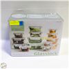 Image 1 : GLASSLOCK 24PC GLASS STORAGE CONTAINER SET